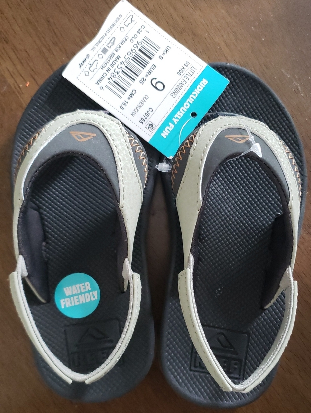 Reef Kids Water-Friendly Flip Flop Sandals